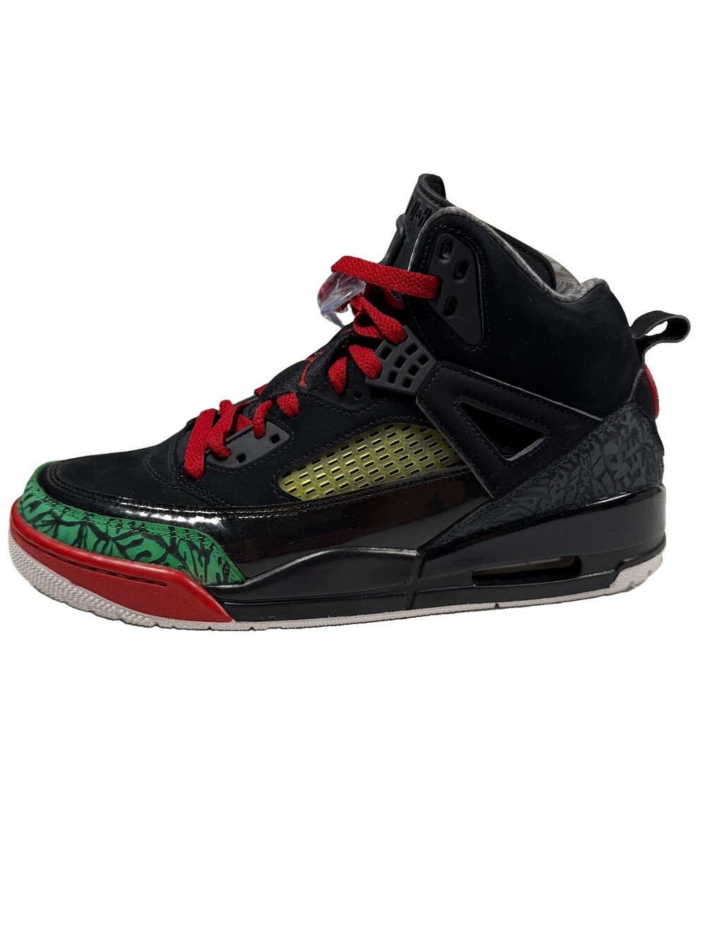 Nike Air Jordan Spizike OG 2017 Black/Red/Green Men’s 10 High Top 315371-026 - Picture 7 of 12